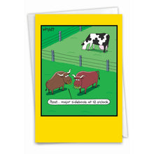 Load image into Gallery viewer, NobleWorks - Funny Birthday Greeting Card - Major Sideboob