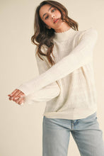 Load image into Gallery viewer, Lightweight Mockneck Sweater