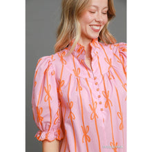 Load image into Gallery viewer, STYLE USA - Ribbon Scalloped Mini Dress