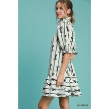 Load image into Gallery viewer, STYLE USA - Ribbon Scalloped Mini Dress