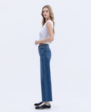 Load image into Gallery viewer, FLYING MONKEY - HIGH RISE TROUSER PRESS WIDE LEG JEANS F6327