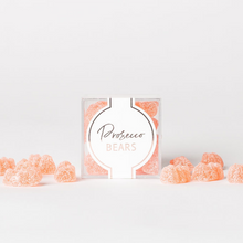Load image into Gallery viewer, Roots and Lace - Prosecco gummy bears in sealed candy cube (non alcoholic)