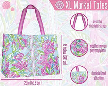 Load image into Gallery viewer, Lilly Pulitzer - XL Market Shopper, Totally Blossom