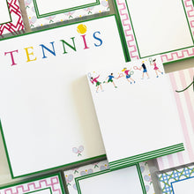 Load image into Gallery viewer, 4.25x5.5 Tennis Players Notepad