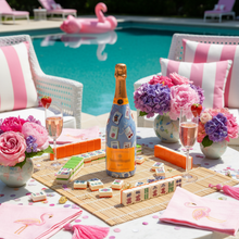 Load image into Gallery viewer, Beau Bottles - Beau Bottles Pastel Blue Mahjong - Champagne Collection