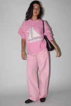 Load image into Gallery viewer, Bailey Rose - Sailboat Knit Fuzzy Sweater