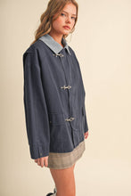 Load image into Gallery viewer, Utility Jacket with Corduroy Collar - Rosewood Pink