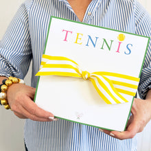 Load image into Gallery viewer, 8.5x8.5 Tennis Slab Notepad