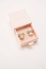 Load image into Gallery viewer, Violet &amp; Brooks - Bow Tie Crystal Post Earrings