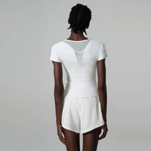 Load image into Gallery viewer, Sodalemon - Stretch Yoga Fitness Wear Short Sleeve T-shirt