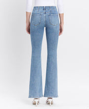 Load image into Gallery viewer, Flying Monkey - High Rise, Front Pocket Flare Jeans -  F5510