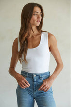 Load image into Gallery viewer, By Together - S1187N | Double Layered Seamless Top: Cream / ML
