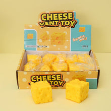 Load image into Gallery viewer, Sparkling Extras - Squeezy CHEESE Shape Fidget Toy