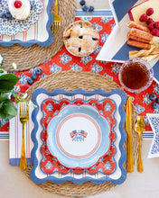 Load image into Gallery viewer, My Mind’s Eye - HAM1237 - Plaid Stars Paper Cocktail Napkin