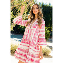 Load image into Gallery viewer, Tiered Embroiderd Dress