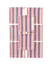 Load image into Gallery viewer, My Mind’s Eye - PLTS366E-MME - Stripe Square Scallop Paper Plate