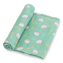 Load image into Gallery viewer, LollyBanks - Hole In One Golf Baby Muslin Swaddle Blanket