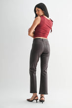 Load image into Gallery viewer, JUST BLACK DENIM - BP459J-C - COATED ESPRESSO - Slim Cropped Bootcut