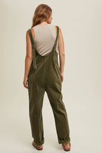 Load image into Gallery viewer, Corduroy Jumpsuit - Olive