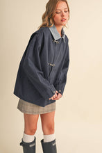 Load image into Gallery viewer, Utility Jacket with Corduroy Collar - Rosewood Pink