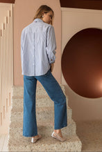 Load image into Gallery viewer, Jasmine Cotton Pinstripe Shirt