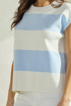 Load image into Gallery viewer, Striped Sleeveless Knit Top