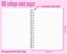 Load image into Gallery viewer, Lilly Pulitzer - Mini Notebook, Aqua La Vista