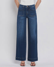 Load image into Gallery viewer, Flying Monkey - High Rise Wide Trouser Jeans F5764D