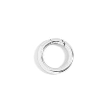 Load image into Gallery viewer, WJW - 18K Gold PVD Mini Circle Carabiner Charm Holder Clasp