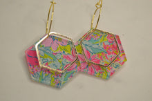 Load image into Gallery viewer, The Adorned Fox - Preppy Earrings, Colorful Summer Earrings, Acrylic Earrings