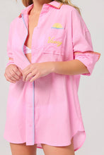 Load image into Gallery viewer, Shiraleah - "VACAY/OUT OF OFFICE" COVER-UP SHIRT