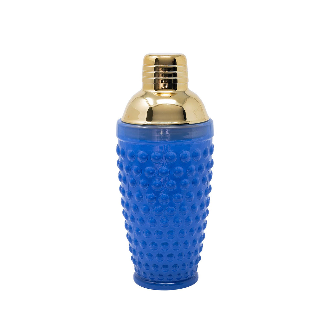 Lilly Pulitzer by Lifeguard Press - Cocktail Shaker, Blue Stream Hobnail