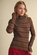 Load image into Gallery viewer, Relaxed Fit Layering Top - Brown