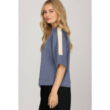 Load image into Gallery viewer, STYLE USA - SCUBA KNIT TOP