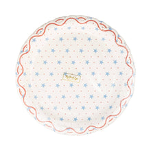 Load image into Gallery viewer, My Mind’s Eye - HAM1142 - Hamptons Petite Stars 9" Paper Plate