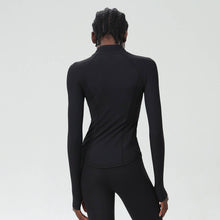 Load image into Gallery viewer, Sodalemon - Women High-Neck Waist-Shaping Yoga Running Workout Jacket
