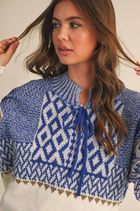Nordic Sweater - Blue