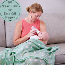Load image into Gallery viewer, LollyBanks - Hole In One Golf Baby Muslin Swaddle Blanket