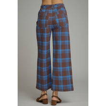 Load image into Gallery viewer, STYLE USA - NEW Plaid wide leg pants