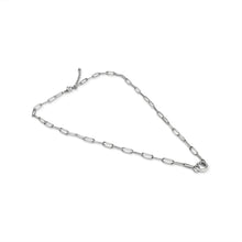 Load image into Gallery viewer, WJW - Stainless Steel Paperclip Carabiner Charm Holder Necklace