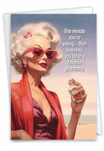 Load image into Gallery viewer, NobleWorks - Funny Birthday Greeting Card - Favorite Pharmacy
