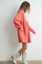 Load image into Gallery viewer, BUTTERMELON - Fall Full Sleeve Winter Mini Dress - BMD7507