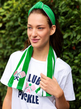 Load image into Gallery viewer, Paddles Stripe Pickleball Towel - Pink