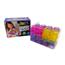 Load image into Gallery viewer, Fun Doh Squish Blocks Building Fidget Sensory Toy