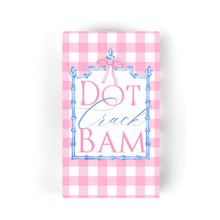 Load image into Gallery viewer, Mahjong Pink Plaid 24ct Guest Napkin Separates (3 ply)