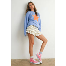 Load image into Gallery viewer, BUTTERMELON - Drop Shoulder Star Pattern Sweater - BMW7756