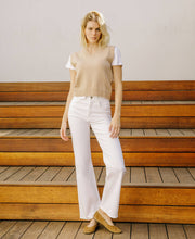 Load image into Gallery viewer, Vervet by Flying Monkey - 90's Vintage Flare White Jeans V3212