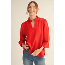 Load image into Gallery viewer, STYLE USA - NEW Crinkle Solid Top