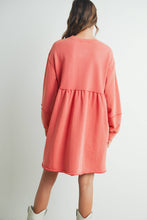 Load image into Gallery viewer, BUTTERMELON - Fall Full Sleeve Winter Mini Dress - BMD7507