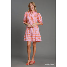 Load image into Gallery viewer, STYLE USA - Ribbon Scalloped Mini Dress